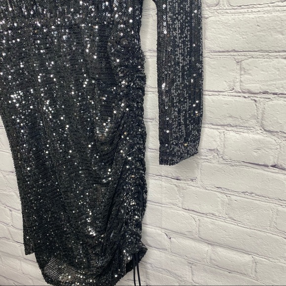 Free People Giselle Sequin Mini Dress - Picture 8 of 14